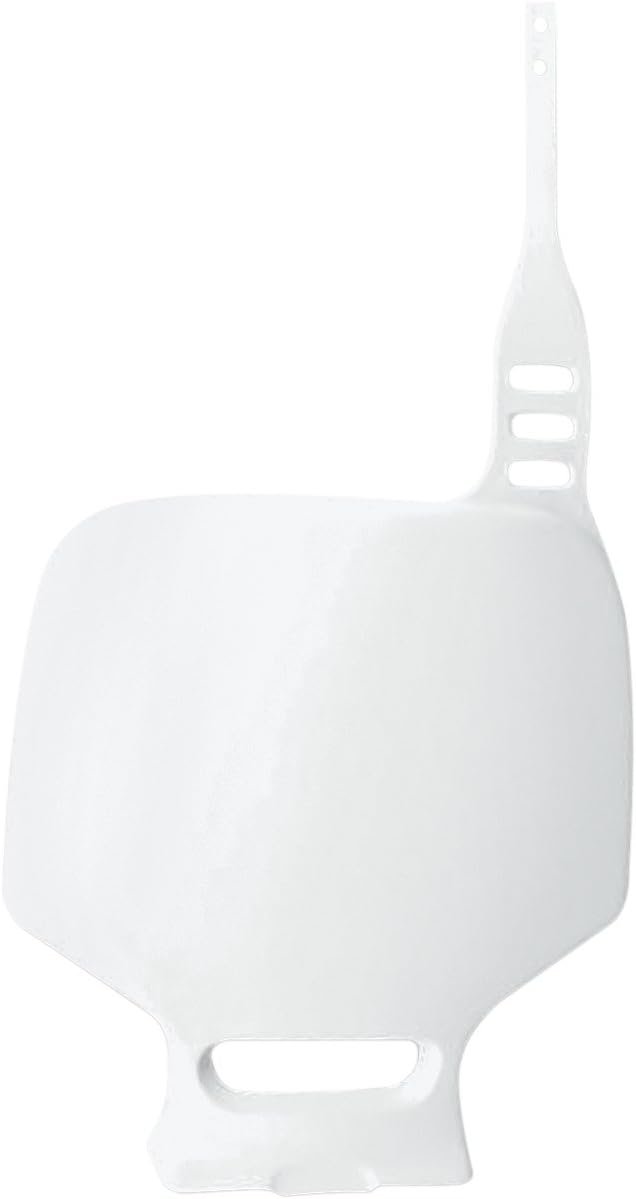 UFO YA02874046 Replacement Plastic (FOR YAMAHA F# PLATE YZ80 93-00 WHITE)