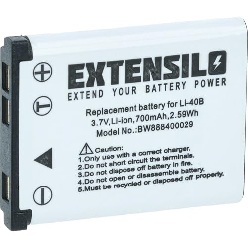 EXTENSILO Akku kompatibel mit Medion Life E44056, P43001, P42002, P43005, P43007 Kamera (700mAh, 3,7V, Li-Ion) EXTENSILO Akku kompatibel mit Medion Life E44056, P43001, P42002, P43005, P43007 Kamera (700mAh, 3,7V, Li-Ion)