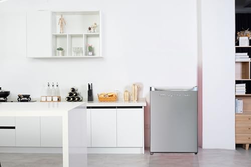 Image of Frigidaire EFRF314-AMZ Upright Freezer 3 cu ft Stainless Platinum Design Series