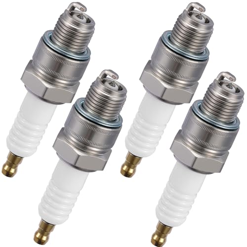 Image of BDFHYK 3922 Iridium Spark Plugs Compatible with Aston Martin DB DB2-4 DB3 for Chevy Corvair for VW Beetle Campmobile Fastback Karmann Ghia Squareback Super Beetle Thing Transporter Set of 4