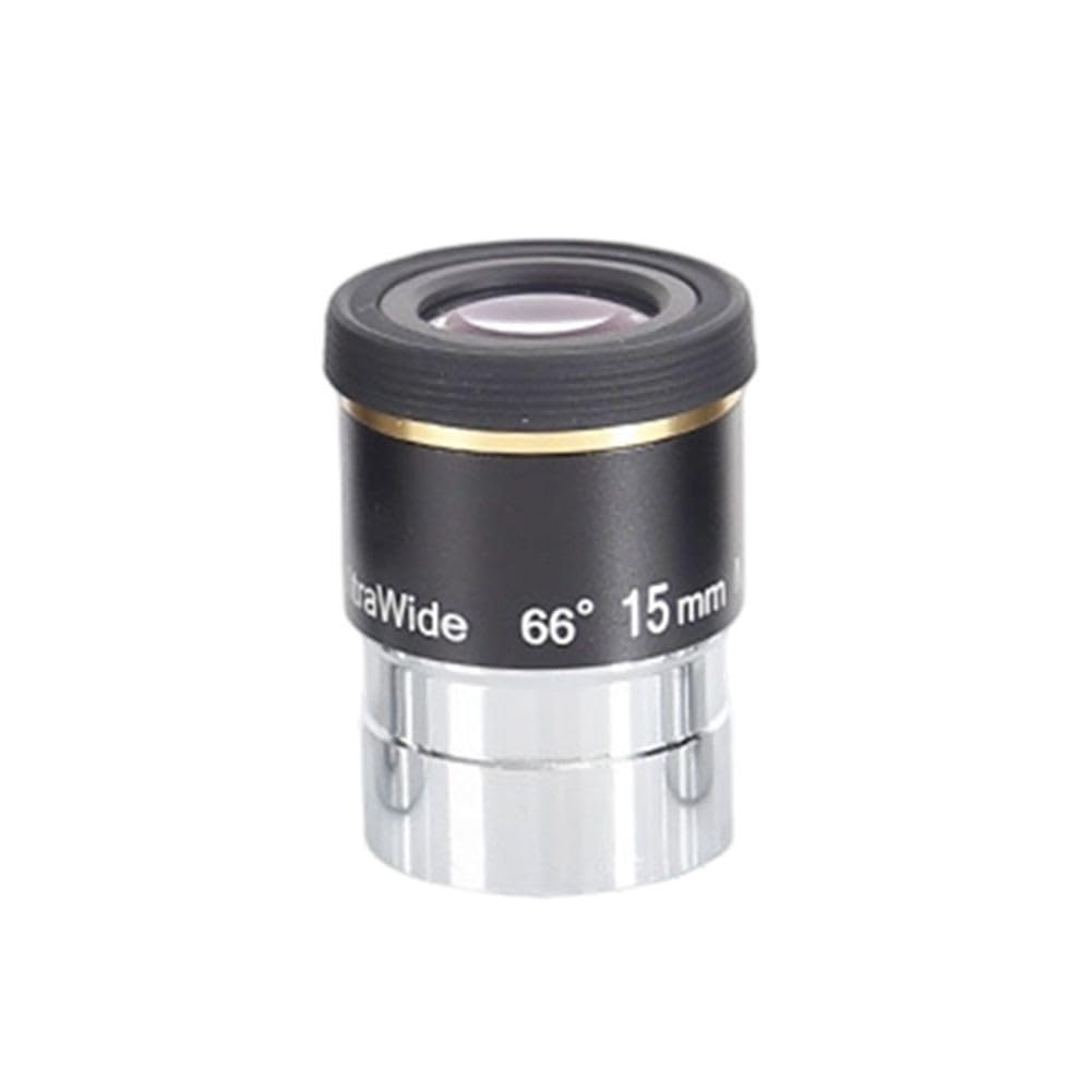 66 stopni do ultra szerokiego okularu astronomicznego teleskopu 6 mm/9 mm/15 mm/20 mm, metalowy korpus z wielowarstwową powłoką, gwintowany obiektyw 3.5 cm do większości ogniskowych, składana