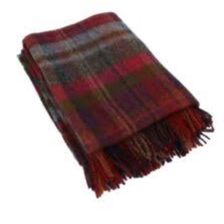 ELSTONE HOME with Device Luxury Kashmiri Marino Hoziery Pure Woolen Blanket Single Bed for Hotel/Guest House/Hospital Pack of 1 Multicolor#3