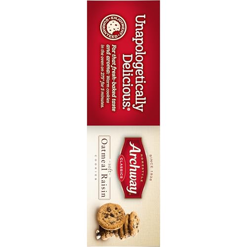 Image of Archway Cookies, Classic Soft Oatmeal Raisin Cookies, 9.25 Oz