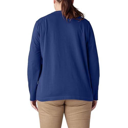 Camisa Henley Dickies Plus mujer solución en ropa duradera de algodón grueso tallas grandes 3