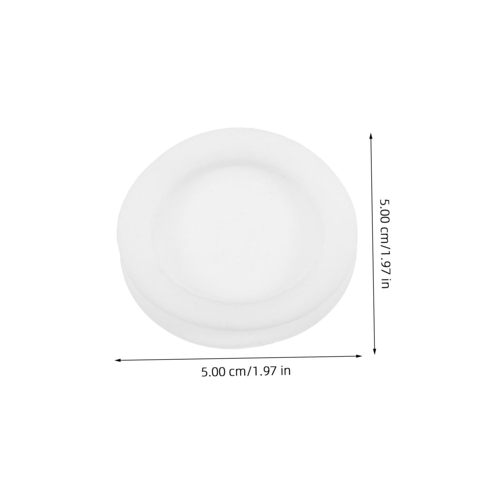 ARTIBETTER Replacement Stoppers for Piggy Banks 5pcs Round Jar Inserts in Various Sizes