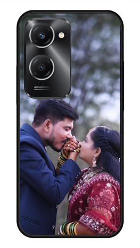Image of NDCOM for Customised Vivo Y18 Back Cover 4G, Vivo Y18e Back Cover 4G, Vivo Y18i Cover 4G - Case Vivo Y18 Series DIY Personalised Photo Design | Customized Gift Custom Text Name Printed Metal Case