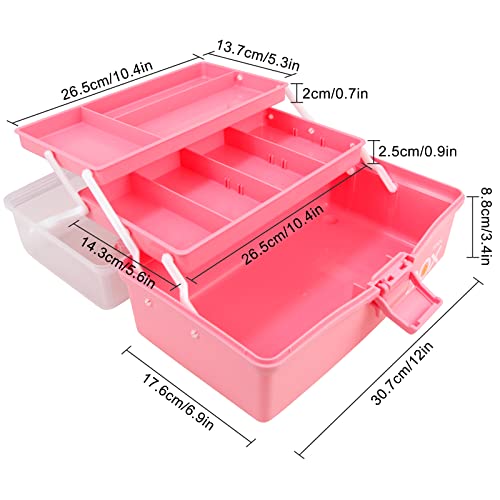 Organize-Anywhere-With-12-Inch-3-layers-Craft-Organizers-Versatile-Box-With-Handle-Folding-Adjustable-Dividers-For-Diamond-Art-Craft-And-Sewing-Supplies-Ideal-For-Students-Hobbyists-And-Pros Organize-Anywhere-With-12-Inch-3-layers-Craft-Organizers-Versatile-Box-With-Handle-Folding-Adjustable-Dividers-For-Diamond-Art-Craft-And-Sewing-Supplies-Ideal-For-Students-Hobbyists-And-Pros