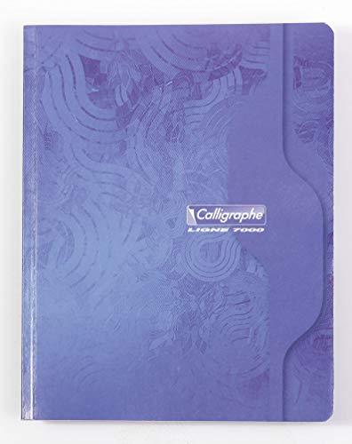 Calligraphe 207C Juego de 5 Cuadernos de Folletos con Lomo de Tela (una marca de Clairefontaine) - 17x22 cm - 288 Páginas Cuadradas Grandes 70 g - Cubierta de Cartón Reciclado Colores Aleatorios