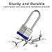 SEPOX® 2PCS Heavy Duty Padlock Keyed Alike, 40MM 1-9/16