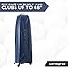 Samsonite Fairway Molded Golf Travel Cover 6555NVY, Navy Polycarbonate Hard Case, Golf Bag Luggage, Ideal for Airlines