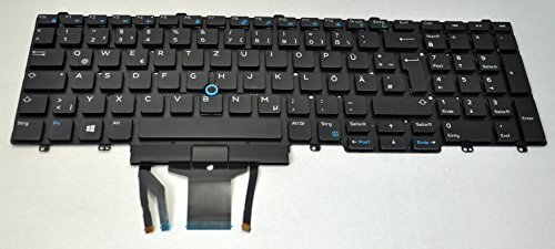 Preisvergleich Produktbild Dell 2R2P6 - Keyboard (German) - Backlit - Warranty: 6M
