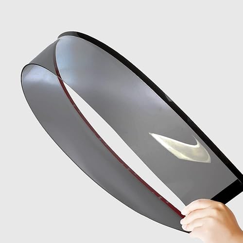 Miniatura 3 de STARTSHIP 94428 Deflector de ventilación de viento para ventana lateral, 4 piezas de estilo de montaje exterior, bonito juego de protectores de