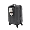 Wrangler Astral Hardside Luggage Dark Shadow 20 Inch Carry On