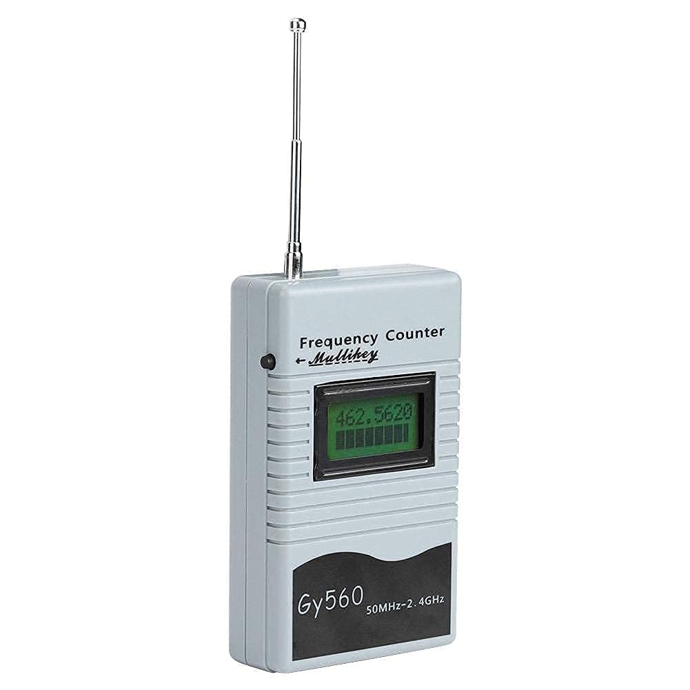GY560 50Mhz a 2.4Ghz frequenzimetro portatile analizzatore di frequenza del segnale veicolo strumento di misura RF bidirezionale per auto barca