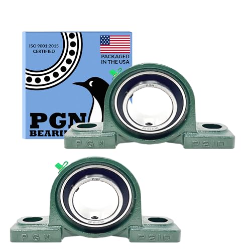 PGN UCP210-32 (2 Pack) Pillow Block Bearing - 2" Bore Self-Aligning