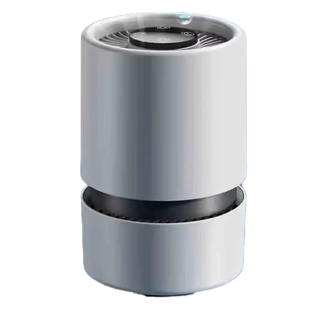 CTRLZS Touch Control Air Purifier for Desk Quiet Operation Mini Air Cleaner Formaldehyde & Smoke Removal