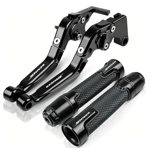 Poignées guidon moto et leviers frein embrayage ajustables Aprilia Shiver 750