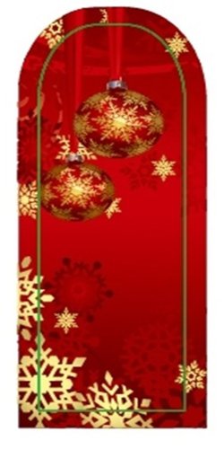 GGSELL JK 16 pcs nail art Nail patch nail stickers nail foil Merry Christmas Snowball snowflake decoration