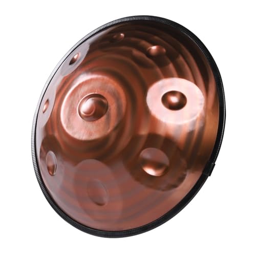 Handpan ORANGES acero 22 pulg 9 notas Gold-440H miniatura 3