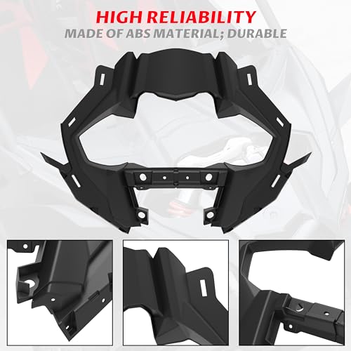 Garde-boue Can-Am Maverick X3 kit d'ailes avant noir 2017-2024