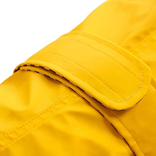 HUNTER Milford Dog Raincoat with Harness and Collar Opening 35 Yellow - Image 2