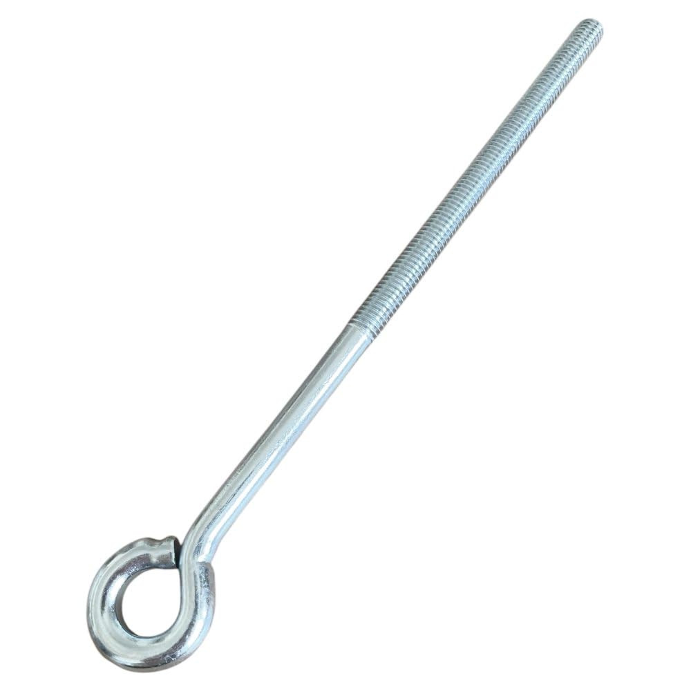25 viti ad anello da 150 mm, vite a occhiello M8 per carichi pesanti, occhielli a vite, filettatura metrica precisa per una presa sicura, versatile, ideale per costruzioni, giardini e fai da