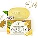 Yardley London Lemon Verbena With Shea Butter & Pure Citrus Oil Moisturizing Bar 4.25 ozr (Pack of 2)