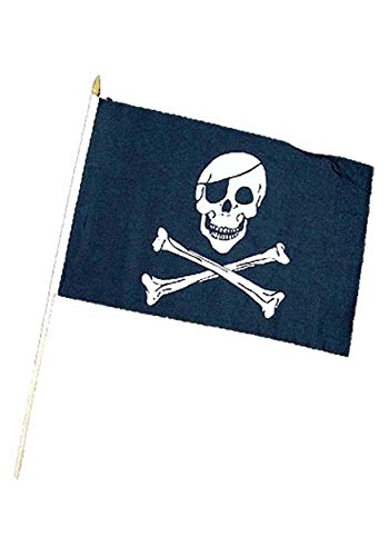 Smiffy's - Piraten-Flagge, 92cm x 61cm