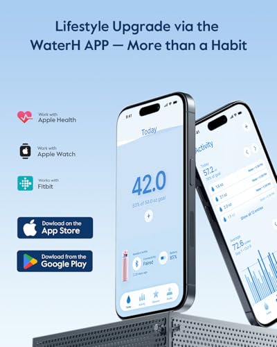Smart Thermos Bottle Temperature Display
