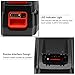 Forrat 2500mAh Replace for Black and Decker 40V Lithium-ion Battery MAX LBX2040 LBX1540 LBXR2036 LBX36 LBXR36 LCS1240 LSWV36 36V/ 40V Cordless Tool Battery-1Pack