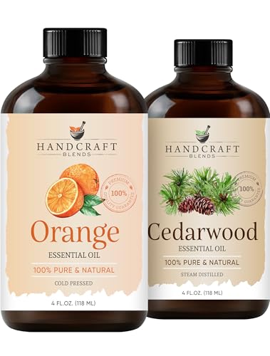 Handcraft Blends Bright & Calm Set: Aceites Esenciales Cedro y Naranja