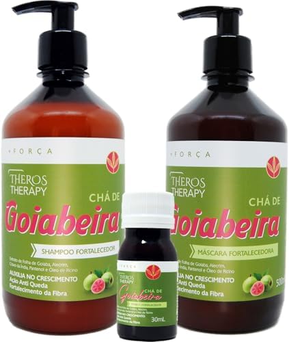 Kit Theros Therapy Chá de Goiabeira, Shampoo 500ml + Máscara 500m...