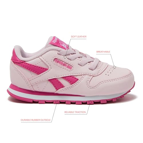 Image of Reebok Classic Leather Girls & Boys Shoes for Kids, Toddler, Little Kid or Big Kid Sneakers