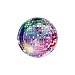 Fun Express Retro Vibes Disco Ball Paper Dessert Plates - 8 Ct.