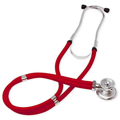 Image of Dixie EMS Blood Pressure and Sprague Stethoscope Kit - Red