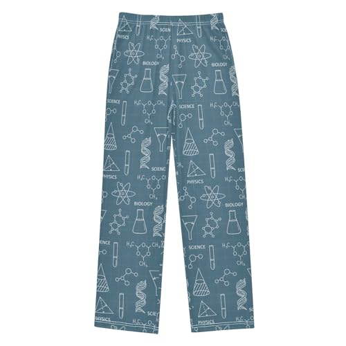 Science Elements Chemical Formulas Boys Pants for Kids Jogger Pants with Pockets S-XL