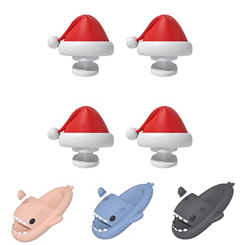 Jfxgjuv 2 Pairs Shark Slides Fins, Shark Slides Replacement Top Fins, Cloud Shark Slides Accessories Fins, Cloud Shark Slides Fins for Women Men