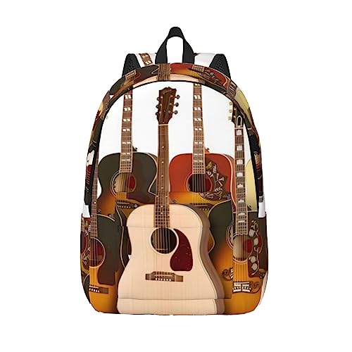Sac à dos de voyage I Love Garbage Trucks pour ordinateur et guitare M