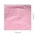 MECCANIXITY Pink Leaf Papers Gold Leaf Foil Sheet 5.5 x 5inch for Art Decoration, Sculptures, Pack of 100
