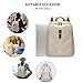 GOLF SUPAGS Laptop Backpack Purse for Women Fits 16 Inch Notebook Casual Daypack Work Travel College Bookbag Fashion Computer Bag (Apricot, 16 Inch)