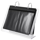 POPETPOP ネイルデカールラック 透明ディスプレイ 美甲展示架 プロ用マニ ステッカー収納ホルダー ネイルサロン 向け コレクション整理アル