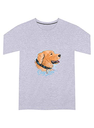 Image of CreativiT Graphic Printed T-Shirt for Unisex Dog Lovers Tshirt | Casual Half Sleeve Round Neck T-Shirt | 100% Cotton | D00663-64