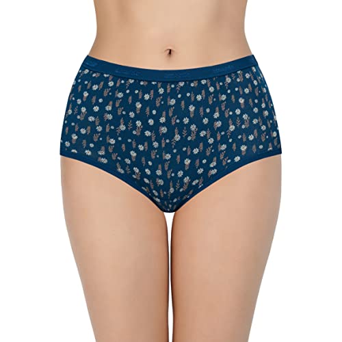Image of Amante Printed Cotton Full Brief Panty Pack(Pack of 3)