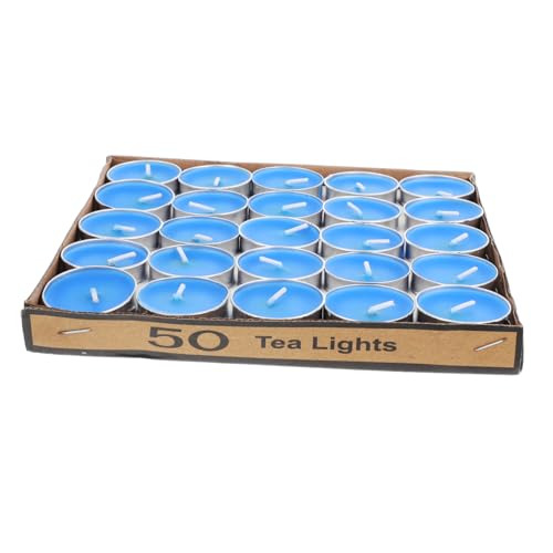 ABOOFAN 50pezzi Candele Rotonde Mini Profumo Per Matrimoni Cene Romantiche e Uso Per Cerimonie Nuziali e Decorazioni Festive