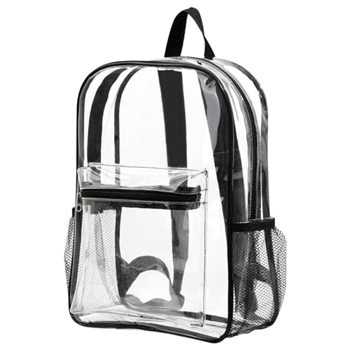 Sac transparent NIDONE anti-déchirure avec sangles renforcées pour protéger vos affaires