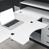 Maximiza tu espacio de trabajo: esta extensión de escritorio está diseñada para almacenar perfectamente elementos esenciales como tu mouse, cargador, portátil y bolígrafos, reduciendo el desorden y evitando enredos de cables. Mejora la nización de tu espacio de trabajo y la utilización del espacio para un entorno más eficiente y productivo. Perfecto para oficinas en casa y estaciones de trabajo por igual.