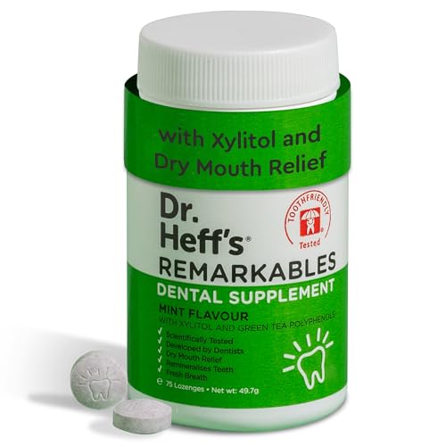 DR. HEFF'S Xylitol Mints Sugar Free Remarkable Mints for Tooth Decay & Oral Health