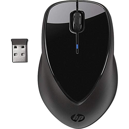HP A0X35AA#ABA Wireless Mouse X4000 with Laser Sensor, Black