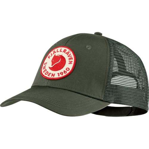 Fjällräven Unisex 1960 Logo Långtradarkeps, Deep Forest, L/XL