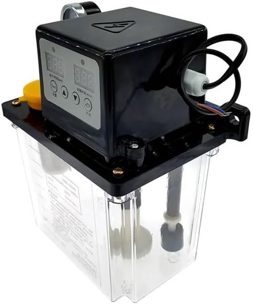 1pcs 2L Automatic Lubricant Pump Automatic Lubricating Oil Pump CNC Electromagnetic Lubrication Pump Lubricator